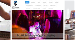 Desktop Screenshot of dj-michi.com